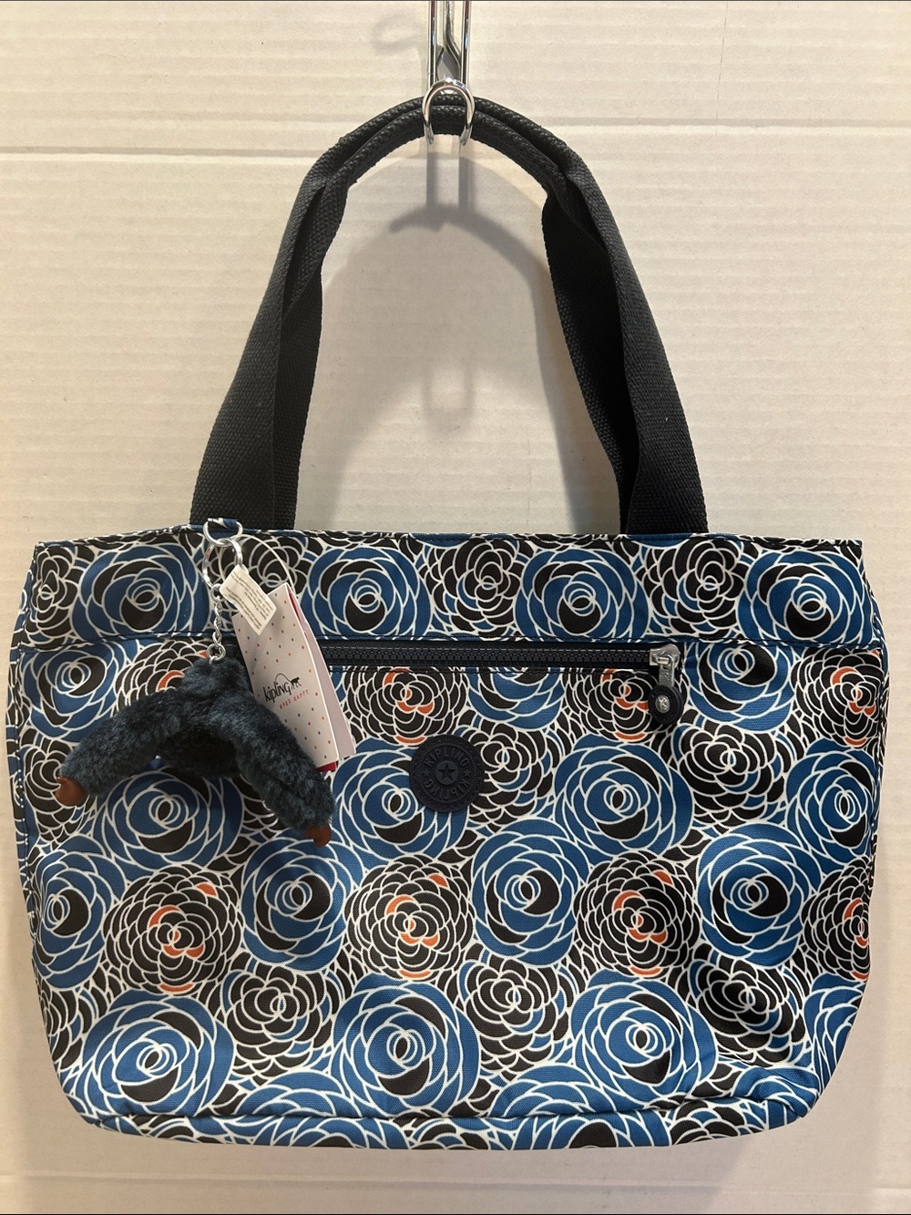 NWT KIPLING Melvin Tote Bag "Piercing Posies"